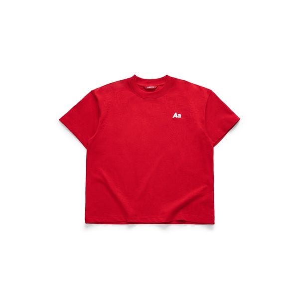  AA RACING LOGO TEE // RED 