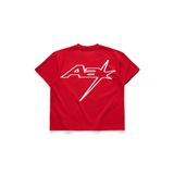  AA RACING LOGO TEE // RED 