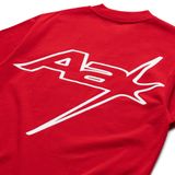  AA RACING LOGO TEE // RED 