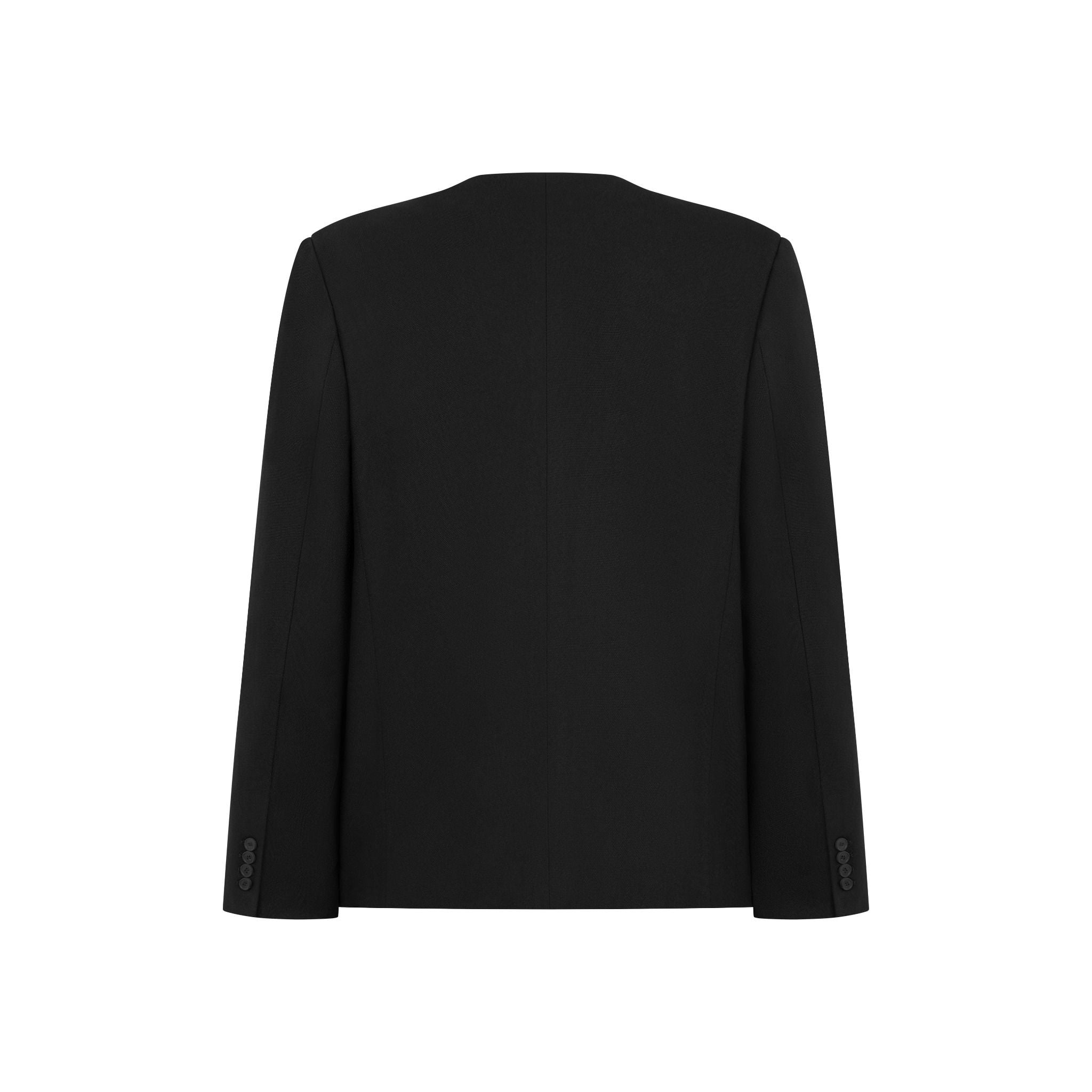  AA COLLARLESS BLAZER 
