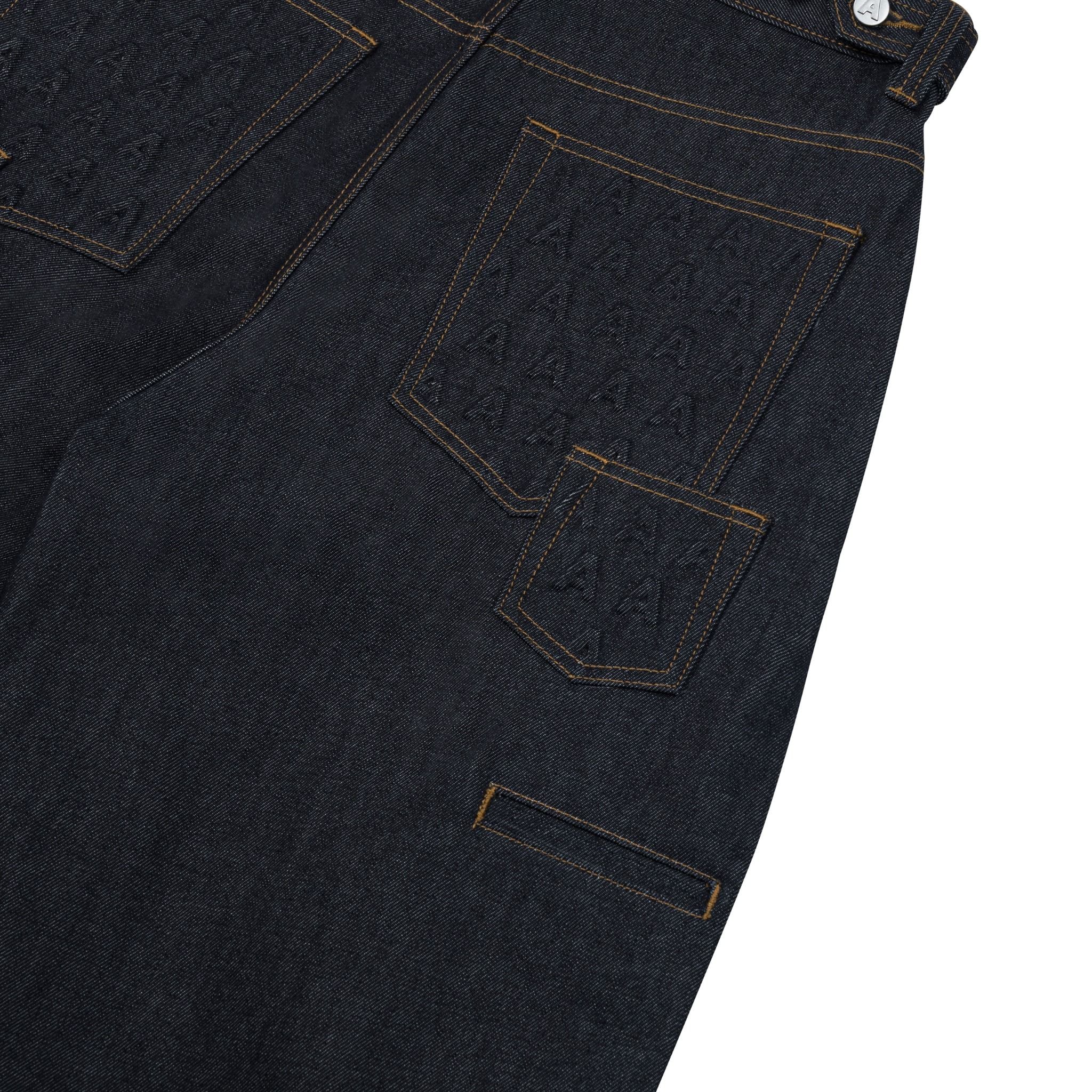  AA RAW DENIM PLEATED PANTS // INDIGO 