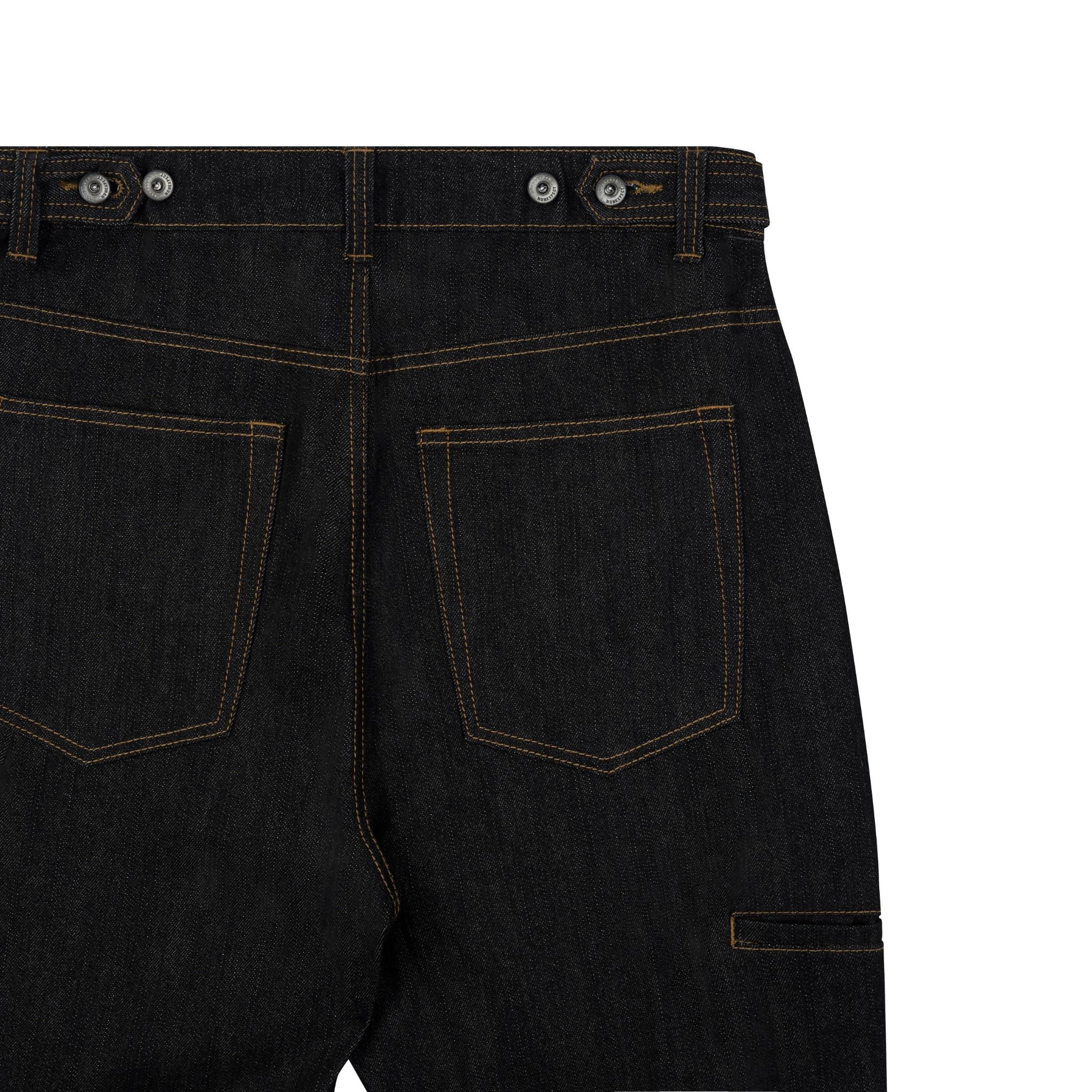  AA RAW DENIM PANTS V2 // BLACK 