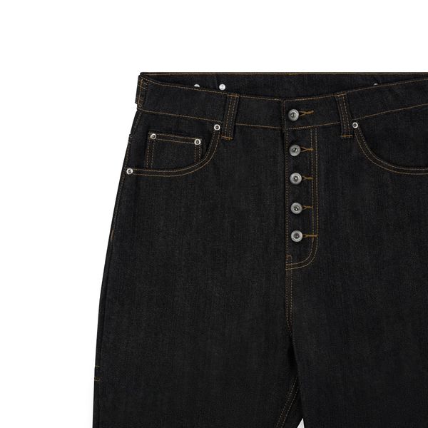  AA RAW DENIM PANTS V2 // BLACK 