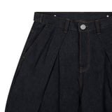  AA RAW DENIM PLEATED PANTS // INDIGO 