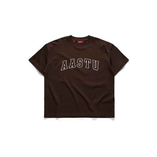  AA CLASSIC LOGO TEE V3 // BROWN 