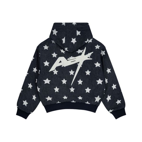  AA SUPERSTAR DENIM HOODIE // INDIGO 