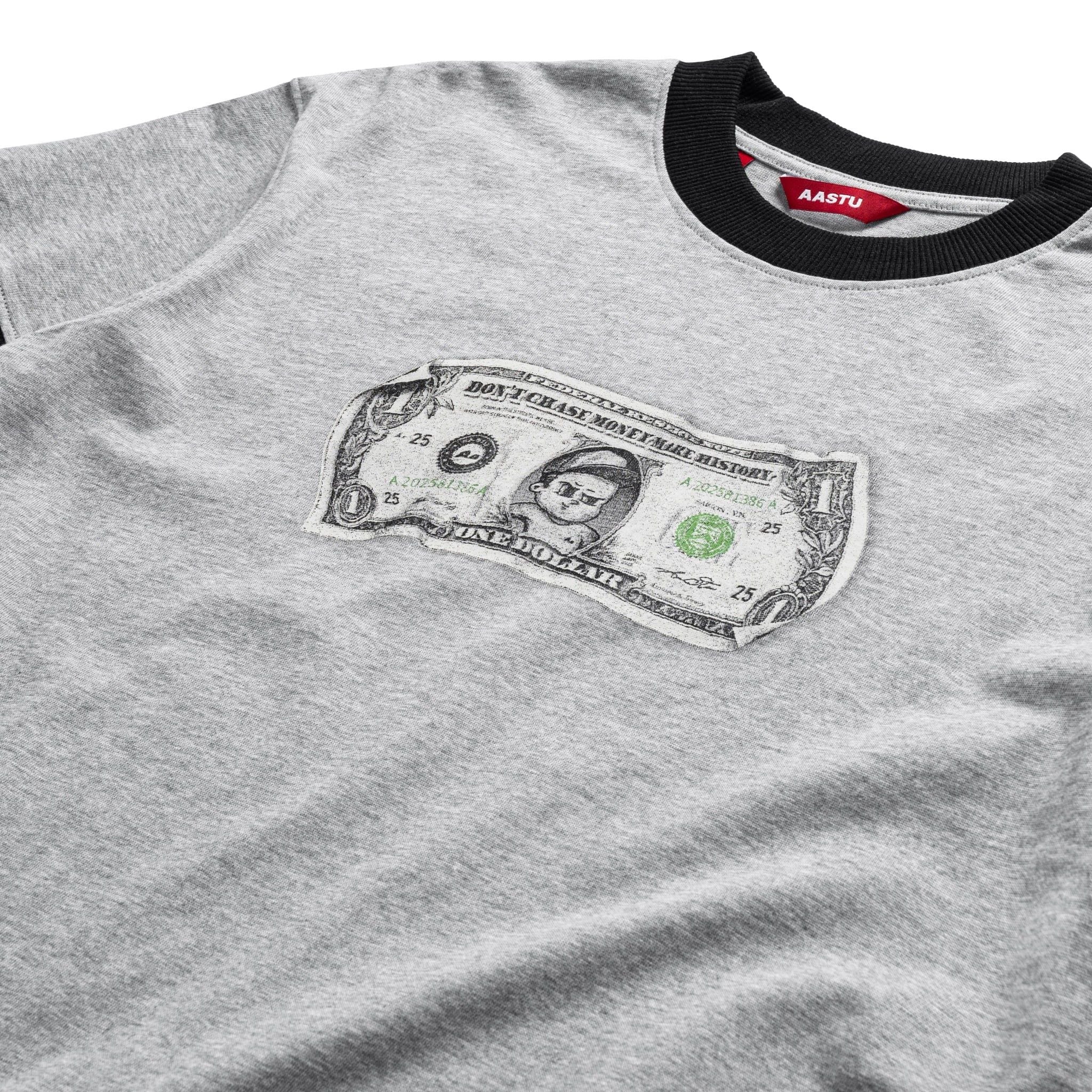  AA DOLAR BOY TEE // GREY 