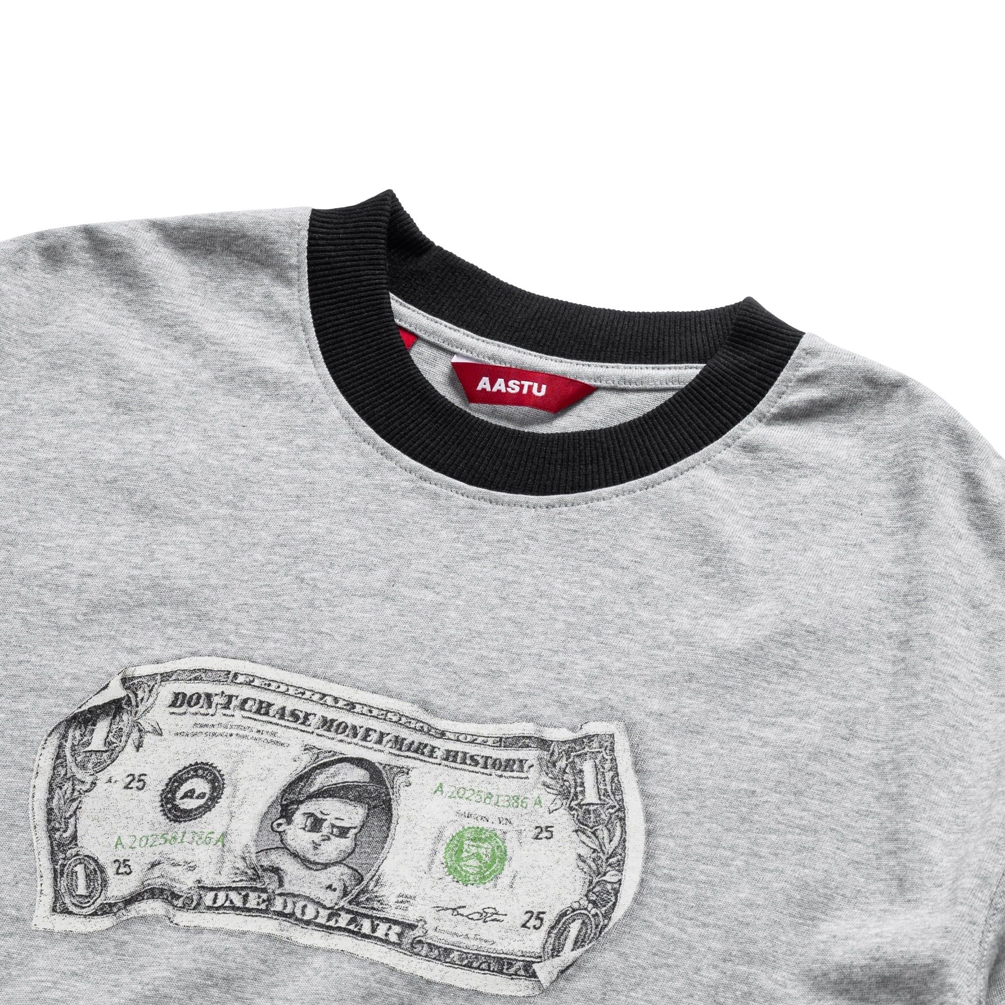  AA DOLAR BOY TEE // GREY 