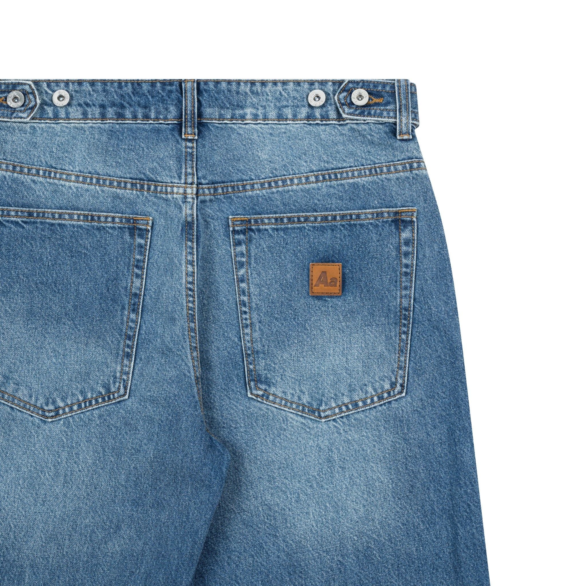  AA RIOT WASHED JEANS // BLUE 