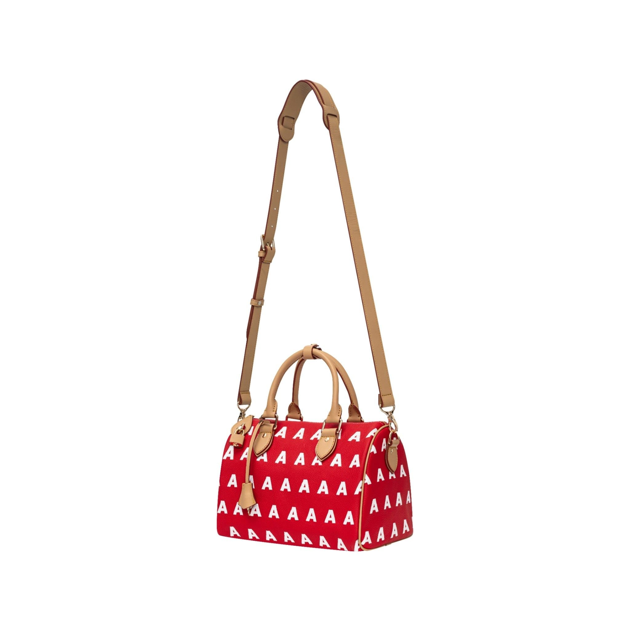  AA EMBROIDERED LOGO BOSTON BAG // SMALL 