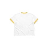  AA HORSE RINGER TEE // WHITE 