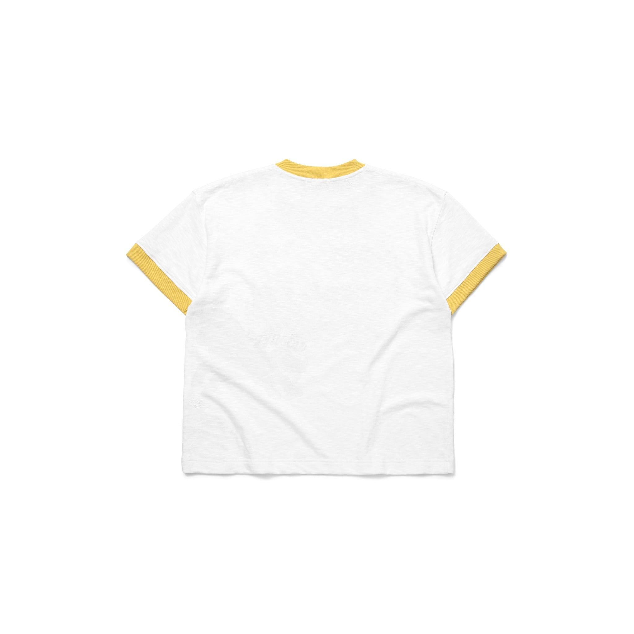  AA HORSE RINGER TEE // WHITE 