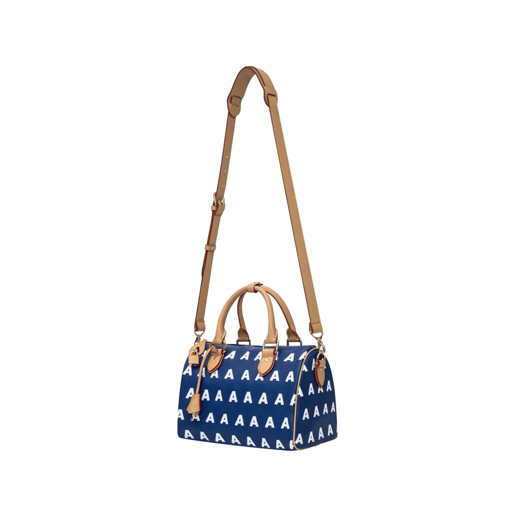  AA EMBROIDERED LOGO BOSTON BAG // SMALL 