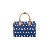  AA EMBROIDERED LOGO BOSTON BAG // SMALL 