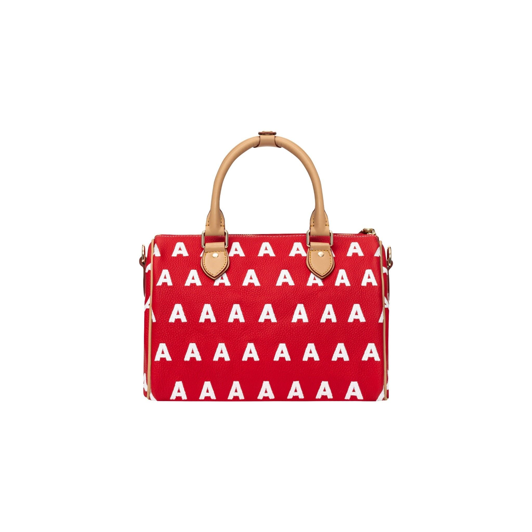  AA EMBROIDERED LOGO BOSTON BAG // SMALL 