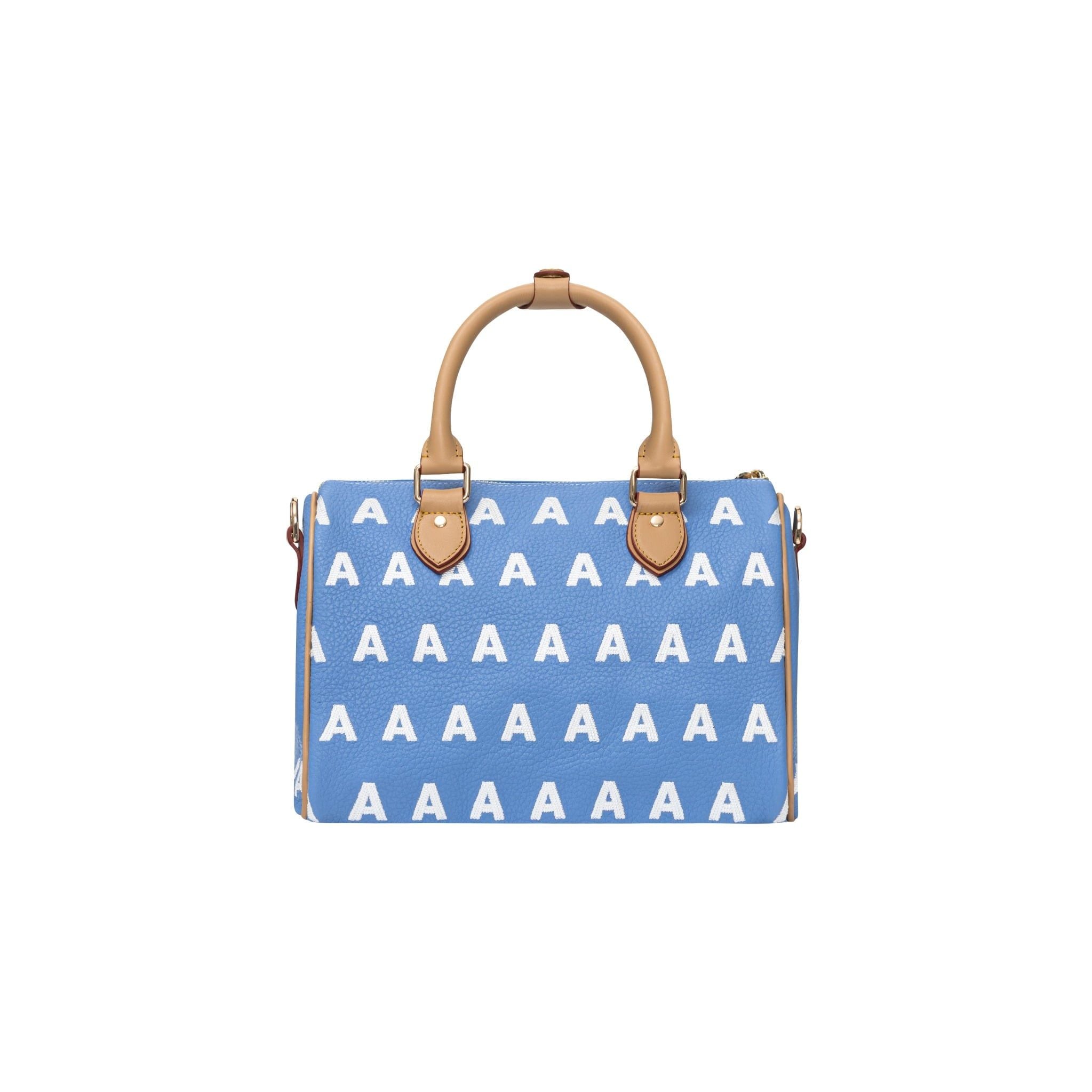  AA EMBROIDERED LOGO BOSTON BAG // SMALL 