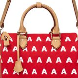  AA EMBROIDERED LOGO BOSTON BAG // SMALL 