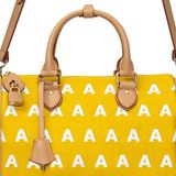  AA EMBROIDERED LOGO BOSTON BAG // SMALL 