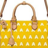  AA EMBROIDERED LOGO BOSTON BAG // YELLOW 