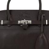  AASTU CARRYALL BAG // BROWN COW / SILVER 