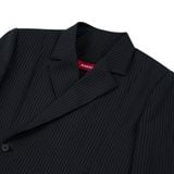  AA STRIPED BLAZER // GREY 