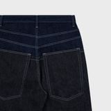  AA DOUBLE WAIST RAW JEANS // INDIGO 