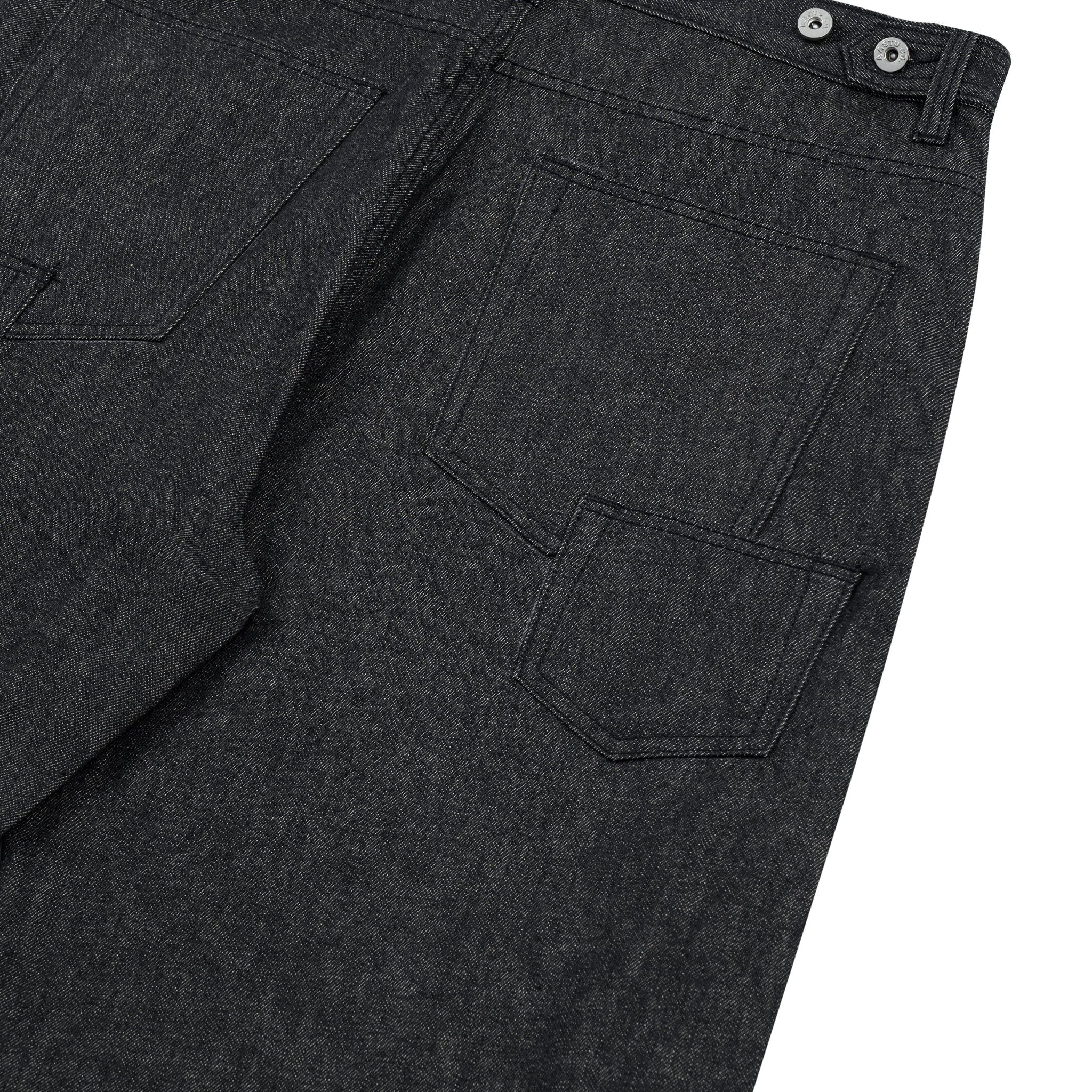  AA SELVEDGE PANTS // BLACK 