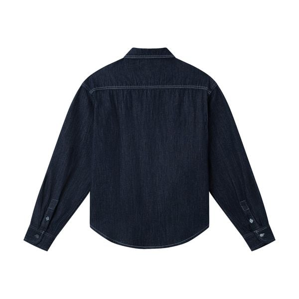  AA SELVEDGE DENIM SHIRT // NAVY 