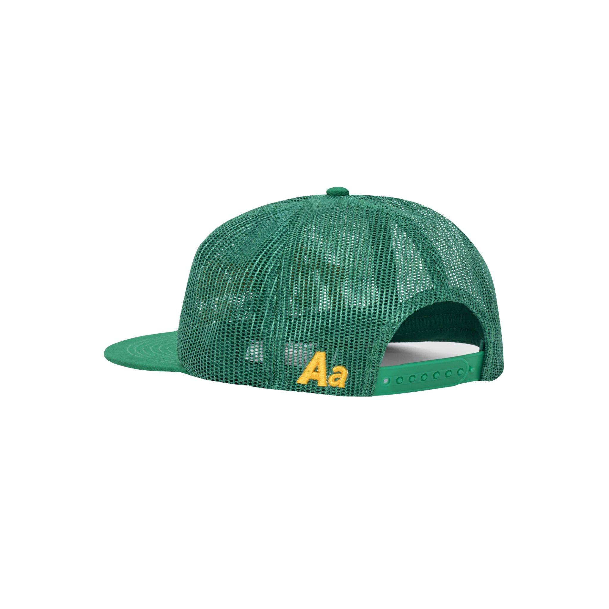  AASTU CO. MESH SNAPBACK // LIME GREEN 