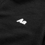  AA WAFFLE TEE // BLACK 