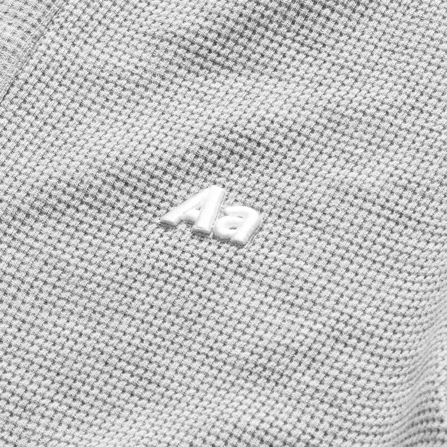  AA WAFFLE TEE // GREY 