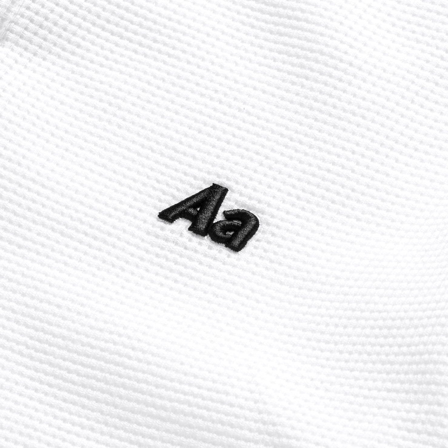  AA WAFFLE LONG SLEEVE // WHITE 