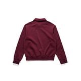  AA BASIC QUARTER ZIP // RED RUM 