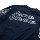  AA FIRE GARMENT WASHED LONG SLEEVE // NAVY 