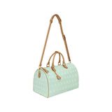  AA EMBROIDERED LOGO BOSTON BAG // MINT 