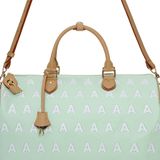  AA EMBROIDERED LOGO BOSTON BAG // MINT 