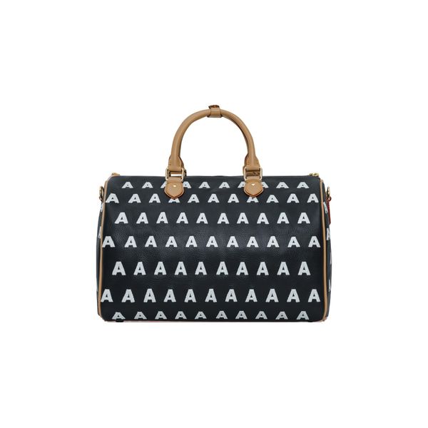  AA EMBROIDERED LOGO BOSTON BAG // SMALL 