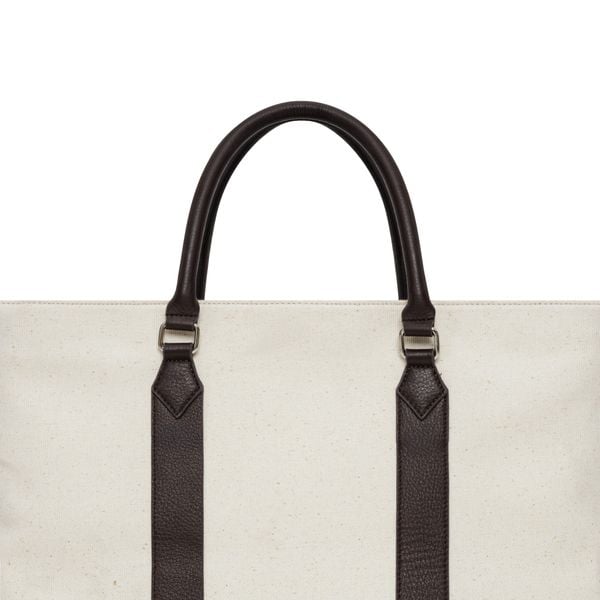  AA CRUST LEATHER BAG // WHITE 