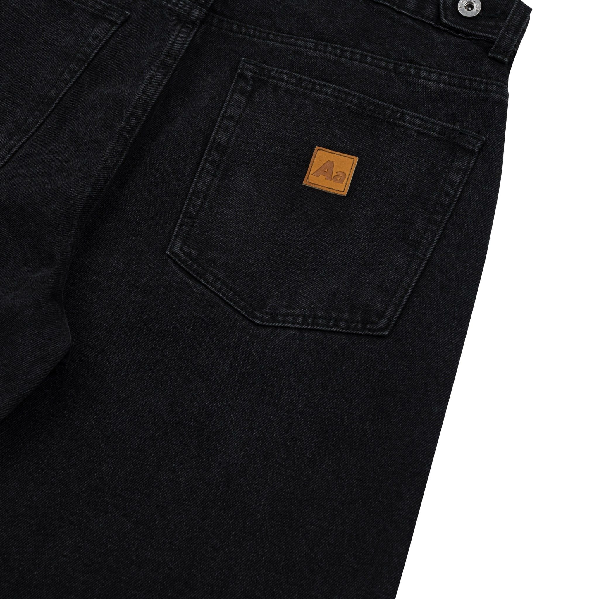  AA RIOT WASHED JEANS // BLACK 