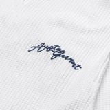  GARMENT WAFFLE LONG SLEEVE // WHITE 