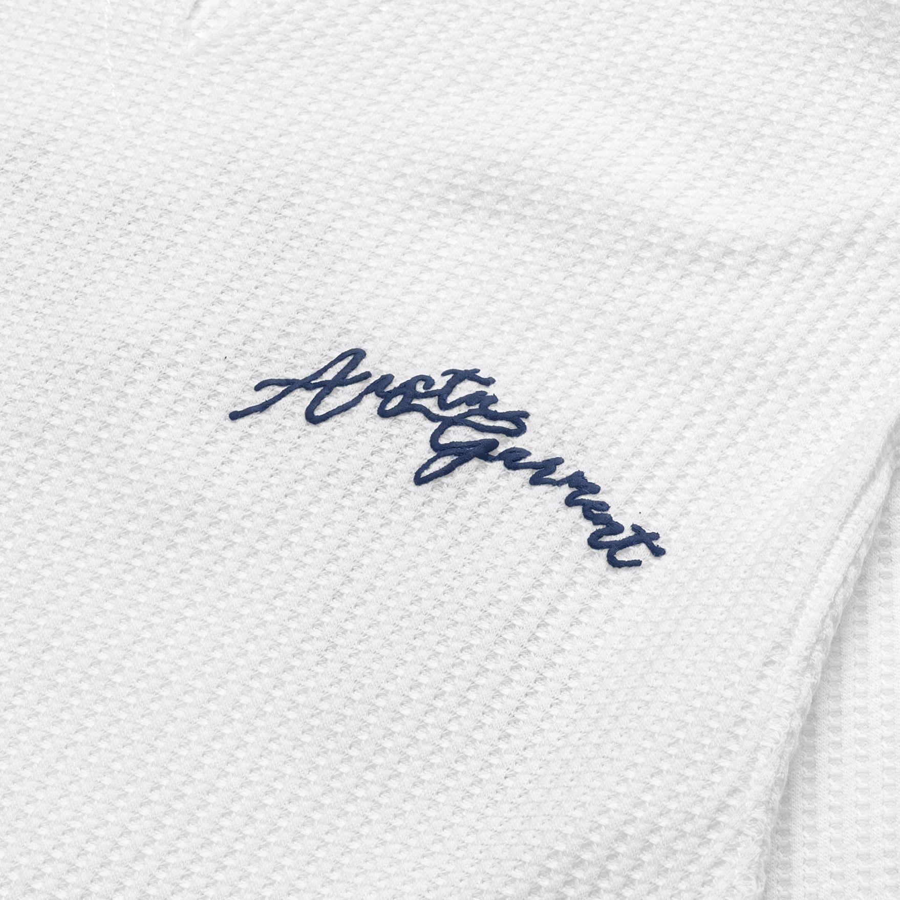  GARMENT WAFFLE LONG SLEEVE // WHITE 