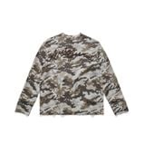  GARMENT WAFFLE LONG SLEEVE // CAMO 