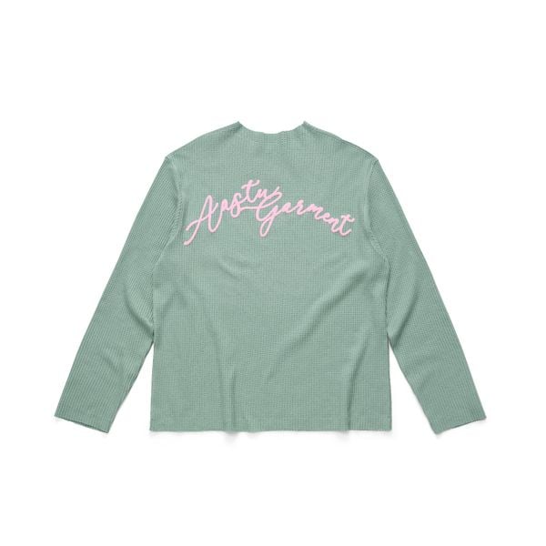  GARMENT WAFFLE LONG SLEEVE // AVOCADO 
