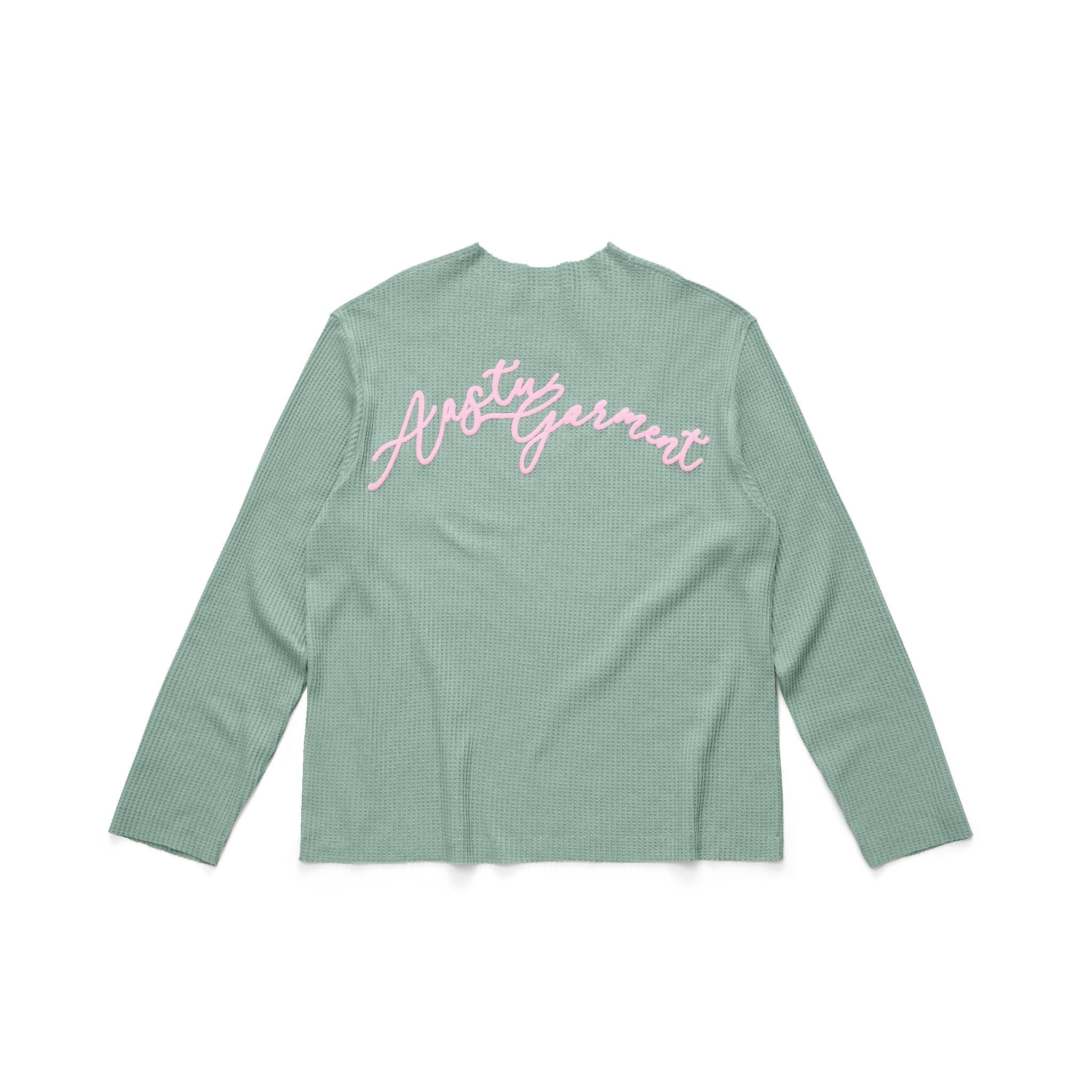  GARMENT WAFFLE LONG SLEEVE // AVOCADO 