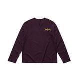  GARMENT WAFFLE LONG SLEEVE // RED RUM 