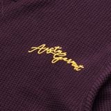  GARMENT WAFFLE LONG SLEEVE // RED RUM 