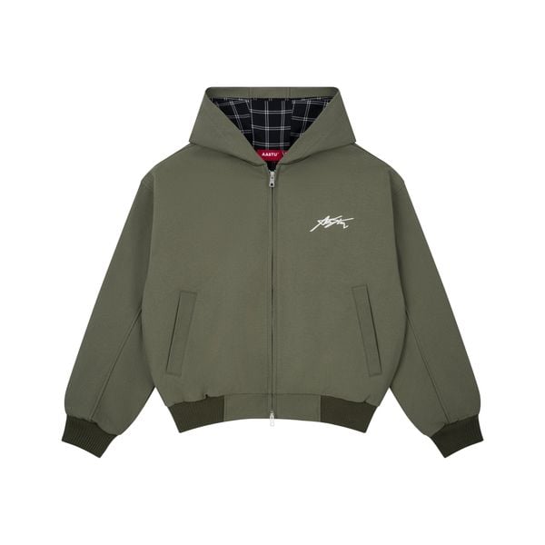  AA SIGNATURE CANVAS JACKET // OLIVE 