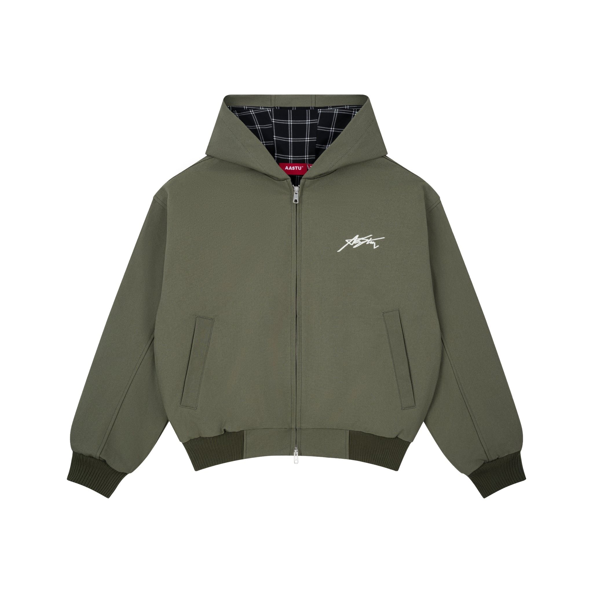  AA SIGNATURE CANVAS JACKET // OLIVE 
