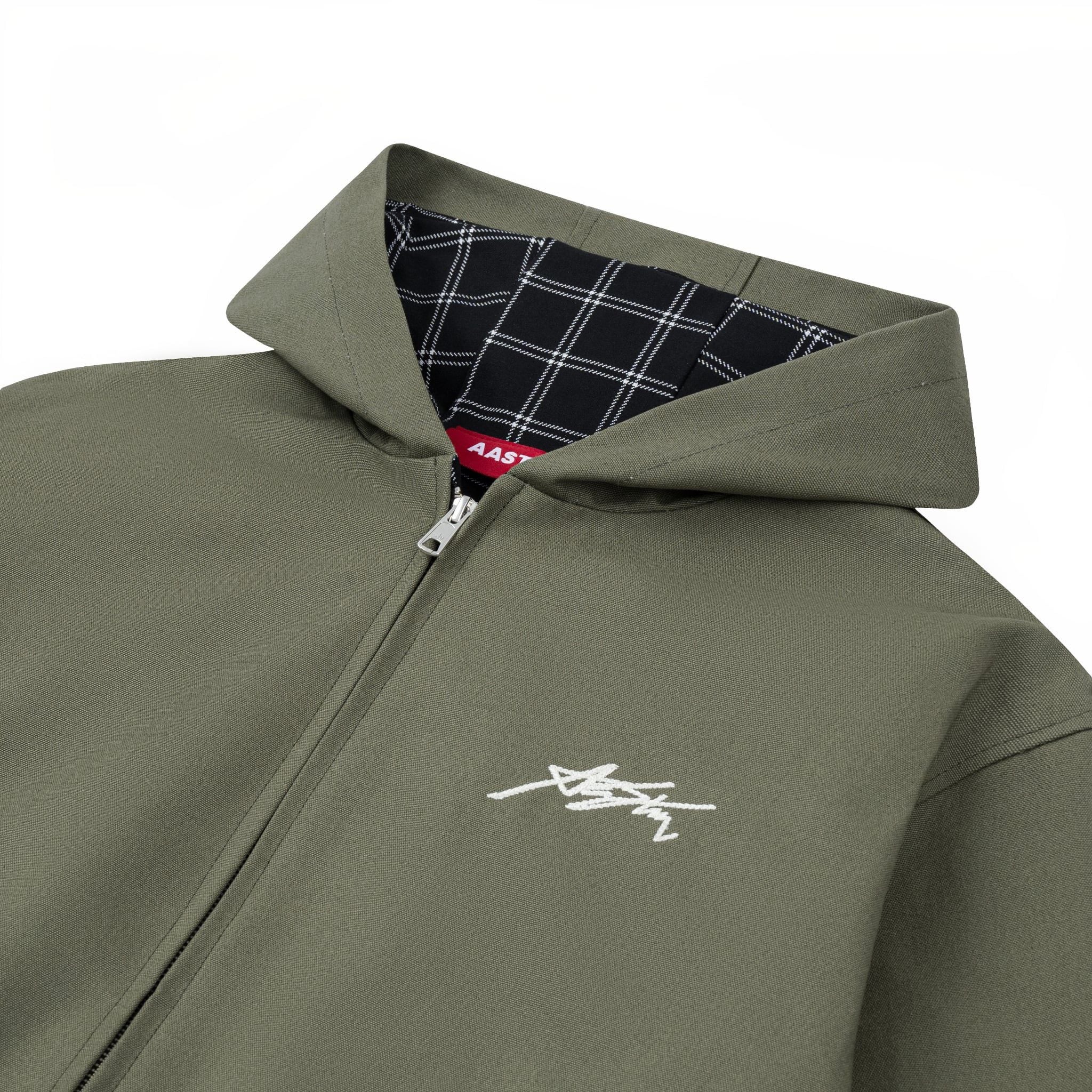  AA SIGNATURE CANVAS JACKET // OLIVE 