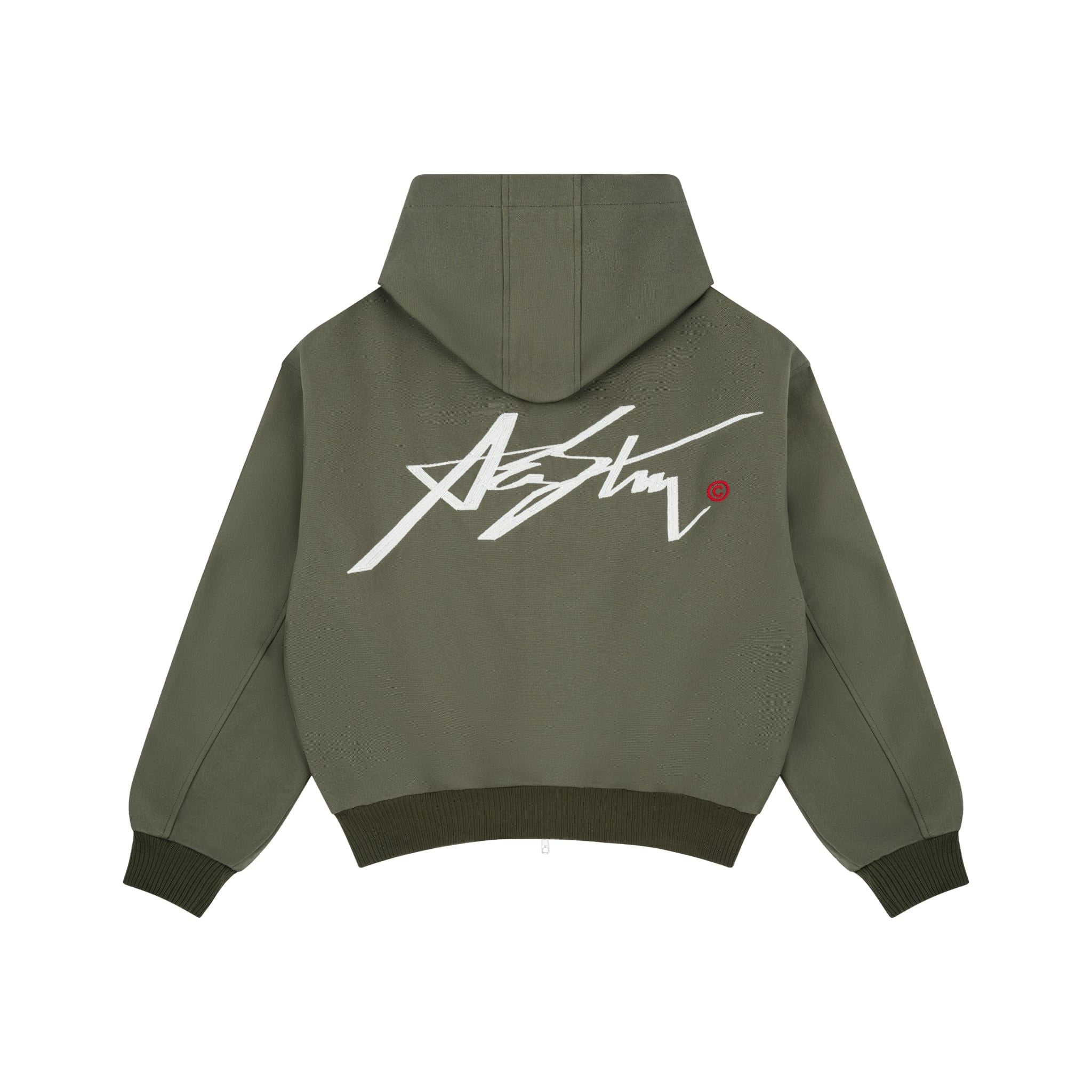  AA SIGNATURE CANVAS JACKET // OLIVE 